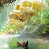 Landscape Fantasy Skull Paint By Numbers