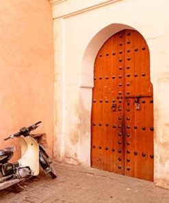 Motorcycle Door Marrakech Paint By Numbers