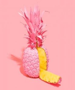 Pink Pineapple Paint By Numbers