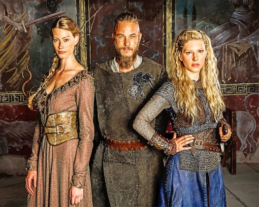 Vikings Characters Paint By Numbers