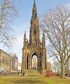 Scott Monument Paint By Numbers