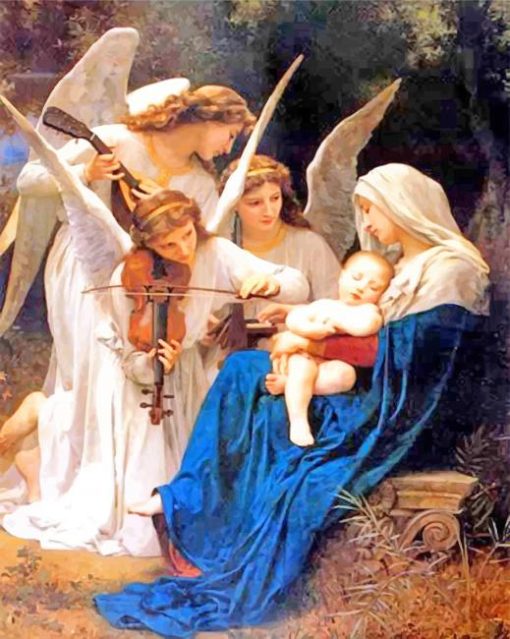 Song Of The Angels Paint By Numbers