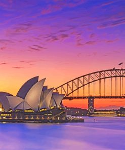 Sydney Opera House Paint By Numbers