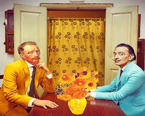 Van Gogh And Dali Paint By Numbers