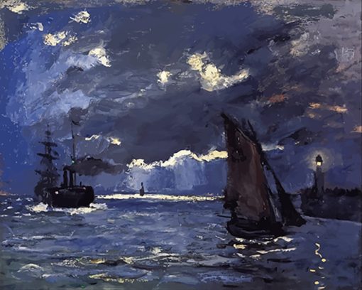 Shipping Moonlight Paint By Numbers