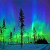 Arctic Aurora Landscape Paint By Numbers