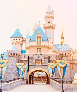 Disney Castle Paint By Numbers