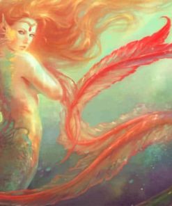 Mermaid Paint By Numbers