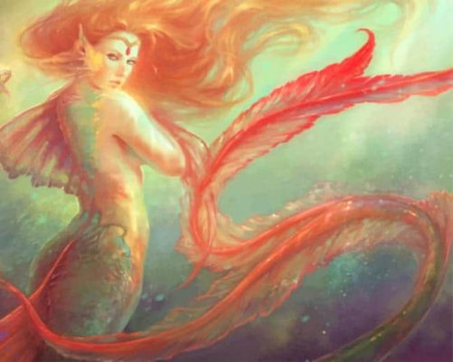 Mermaid Paint By Numbers