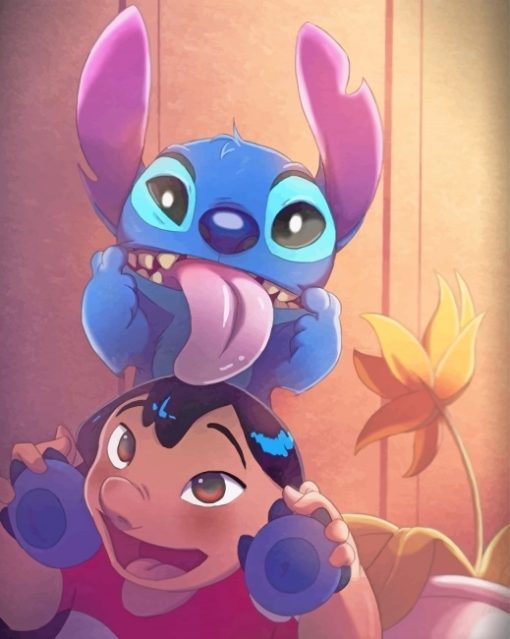 Lilo And Stitch Paint By Numbers