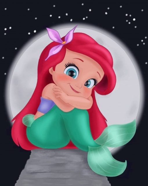 Little Ariel Paint By Numbers