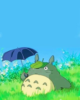 Totoro Anime Paint By Numbers