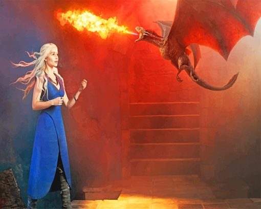 Daenerys Got Paint By Numbers