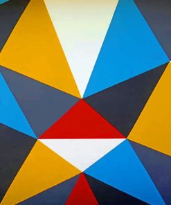 Geometric Art Walls Paint By Numbers