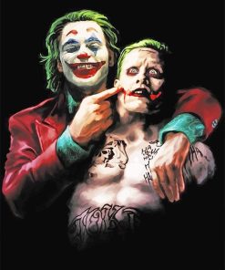 Joker Characters Paint By Numbers