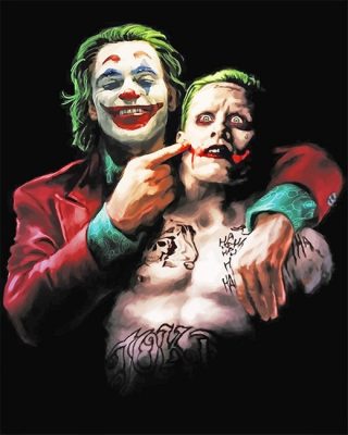 Joker Characters Paint By Numbers