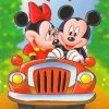 Mickey And Minnie Paint By Numbers