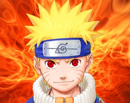 Naruto Fire Paint By Numbers