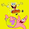 SpongeBob And Patrick Paint By Numbers