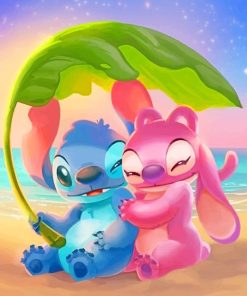 Stitch And Wifey Paint By Numbers