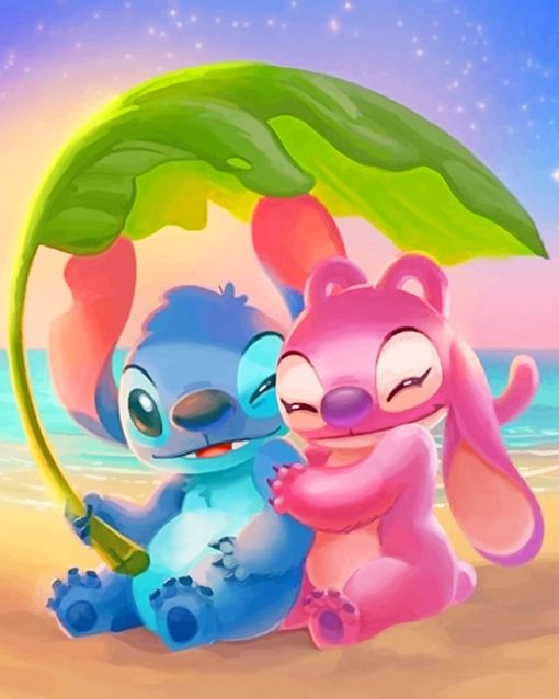 Stitch And Wifey Paint By Numbers