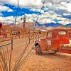 Aesthetic Old Truck Paint by numbers