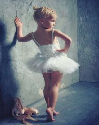 Little Ballerina paint by numbers