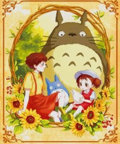 My Neighbor Totoro paint by numbers