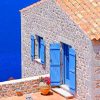 Old Stone House Croatia Beach Paint by numbers