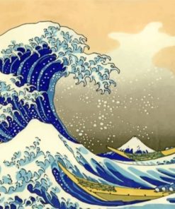 The Great Wave Off Kanagawa Paint by numbers