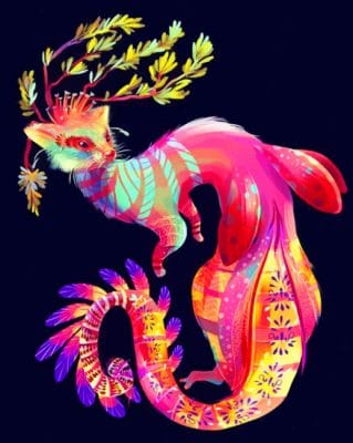 Alebrije Art Paint by numbers