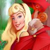 Aurora Disney Art paint by numbers