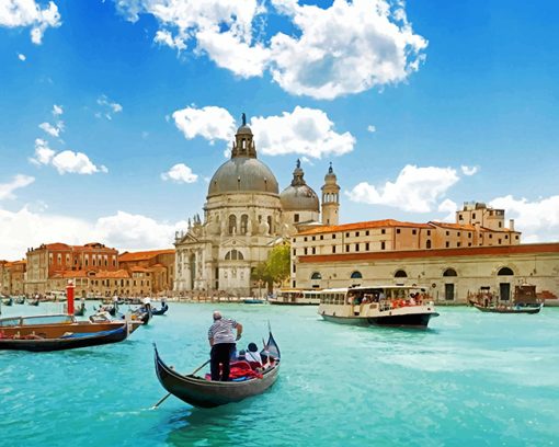 Basilica Di Santa Maria Della Salute Paint by numbers