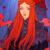 Sansa Stark Anime paint by numbers