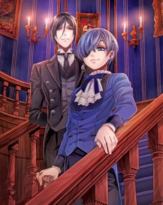 Black Butler paint by numbers