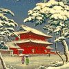 Snow In Japan Paint by numbers