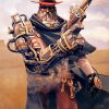 Steampunk Cowboy Paint by numbers