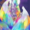 Fantasy Colorful Horse Paint by numbers