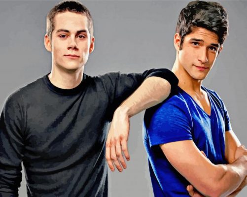 Teen-Wolf-scott-and-stiles-paint-by-number