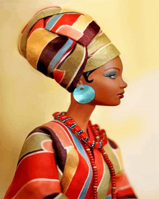 african-woman-paint-by-number