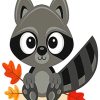 cute-raccoon-paint-by-number