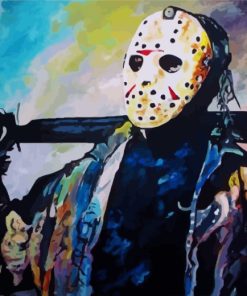 aesthetic jason voorhees-paint-by-numbers