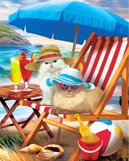 cats-enjoying-summer-paint-by-numbers