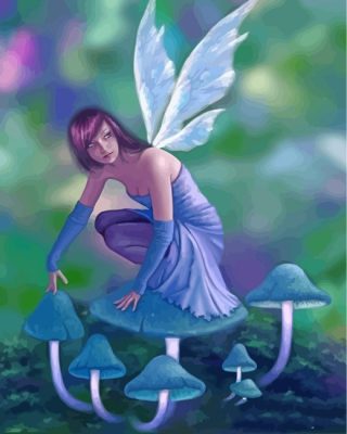 fairy-and-mushroom-paint-by-numbers