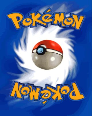 Pokemon Ball Paint by numbers