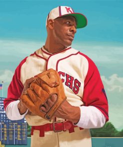 Satchel Paigsatchel-paige-colorpaint-by-numberse Color