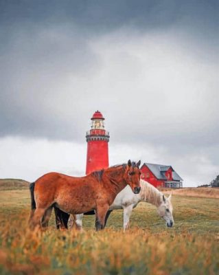 Denmark-Bovbjerg-Lighthouse-paint-by-number