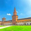 Sforzesco-Castle-milan-paint-by-number