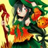 Tsuyu Asui Halloween Paint by numbers