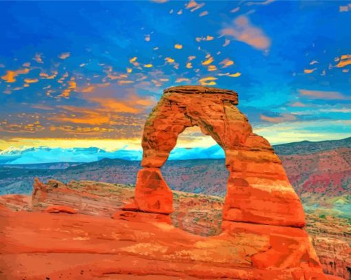 Arches National Park Landscape